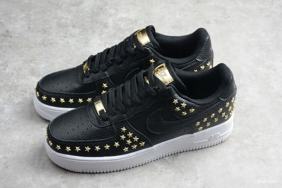 LOW STARS AIR BLACK AR0639-001 FORCE 1 NIKE 1119